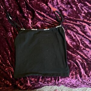 White Fox Boutique Black Camisole